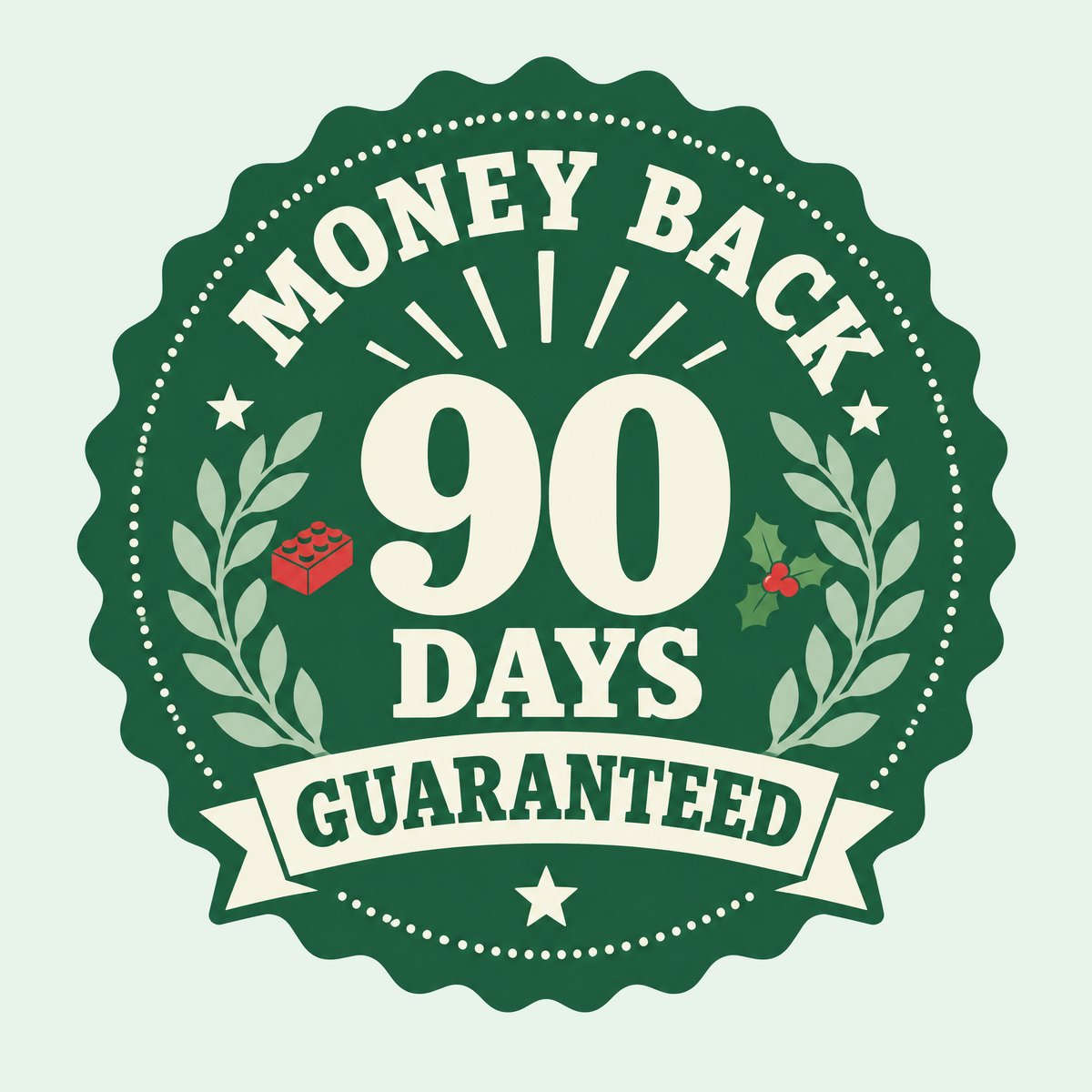 90-day money-back guarantee
